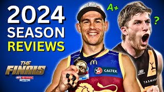 AFL 2024 Season Reviews  The 8 Finalists [upl. by Basil411]