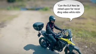 Testing the DJI NEO on a Motorcycle Does It Deliver the Perfect Footage [upl. by Satsok]