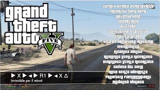 GTA V  Tutti i trucchi PS4  PS3 [upl. by Charita]