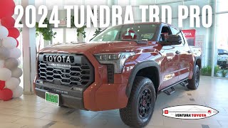 NEW COLOR Toyota Tundra TRD PRO 2024  full walkthrough [upl. by Abba]