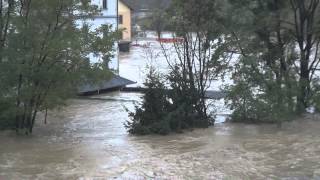 Poplave na Koroškem  Dravograd 5112012 HD [upl. by Netsirhk230]