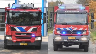 PRIO 1 TS 222431 amp Reserve TS 225048 Brandweer Eindhoven naar medische incidenten in Eindhoven [upl. by Nnor]