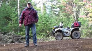 Randonnee Quad  St Raymond  Portneuf  25 septembre 2016 [upl. by Adnileb]