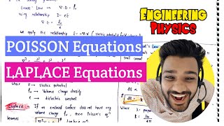 Poisson equations and Laplace equations in electrodynamics  Lec41 [upl. by Einnoj]