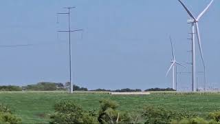 Wind turbine collapses in Schuyler County Missouri [upl. by Ahsinit]