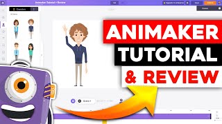 Animaker Review and Complete Tutorial 2021  Everything You Need To Know [upl. by Mary644]