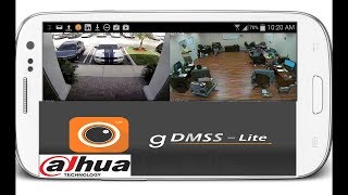 How to access dahua dvr xvr nvr from mobile [upl. by Airrat]