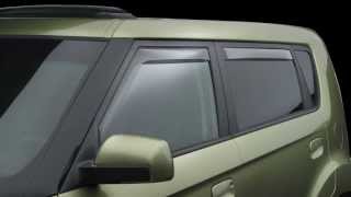 WeatherTech Side Window Deflectors Product Information [upl. by Christabelle428]