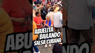 Abuelita Bailando Salsa Cubana en Lima Perú 2024 [upl. by Tjaden203]