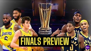 Los Angeles Lakers vs Indiana Pacers InSeason Tournament FINALS Preview [upl. by Akel]