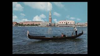 Goodbye Venezia Slow barcarola Armando Sciascia e la sua Orchestra Milano 1955 [upl. by Atikin]