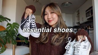 5 SHOES EVERY GIRL NEEDS  wardrobe essentials [upl. by Tutt835]