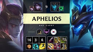 Aphelios ADC vs Kalista Legendary  KR Master Patch 1418 [upl. by Aldin]