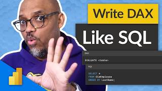 Thinking about your DAX Queries like a SQL Query in Power BI [upl. by Mcgrath]