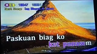 Paskua Manen  Ilocano Christmas Song KaraokeInstrumental [upl. by Elsey765]