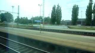 Czech railways Pendolino onboard ride OstravaSvinov to Olomouc hd720 [upl. by Vilberg647]