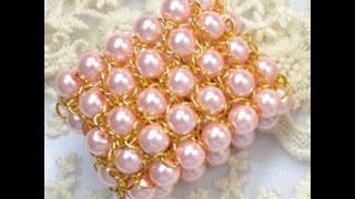 Comment faire un bracelet chaîne avec perles de nacre [upl. by Chancey170]