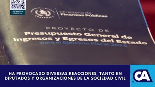 Entrevista Distribución de la ampliación presupuestaria [upl. by Enniotna]