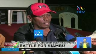 Kiambu Governor William Kabogo concedes defeat  FULL Video [upl. by Adley]