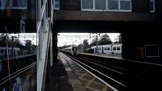 379 004 Greater Anglia Class 379 passes Broxbourne [upl. by Jefferey]