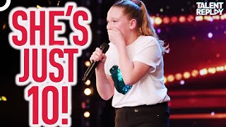 MindBlowing Vocals Giorgia Earns Aleshas GOLDEN BUZZER on BGT [upl. by Siravat127]