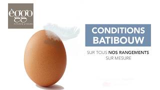 Conditions Batibouw exceptionnelles sur tous nos rangements sur mesure [upl. by Laius436]