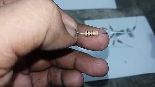 Cara membaca resistor 4 gelang warna [upl. by Profant]