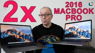 MacBook Pro with Touch Bar Unboxing amp First Impressions x2 [upl. by Bevers]