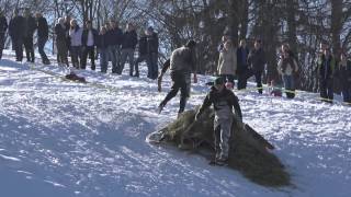 quotZiachschlittenquotRennen in St Koloman [upl. by Bertelli]