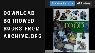 How to Download Borrowed Books from Archive org  Decrypt acsm PDF Files [upl. by Madalyn]