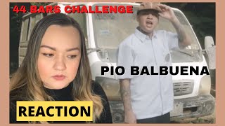 Half Pinay Reacts to PIO BALBUENA  44 BARS GLOC 9 Challenge IMPRESSIVE First Time Reaction [upl. by Merce]