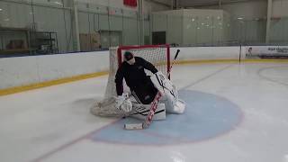 Hockey Tips and Tricks Goalie Post Position [upl. by Peck]