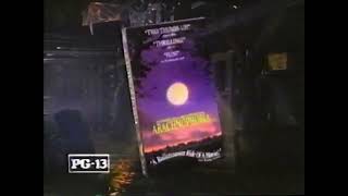 Arachnophobia VHS Release Ad 1991 low quality [upl. by Favrot460]