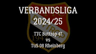 Verbandsliga WTTV 202425  Thomas Nawarecki vs Jens Menden [upl. by Nea773]