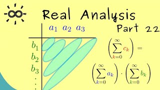 Real Analysis 22  Cauchy Product [upl. by Aimee]