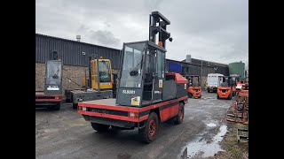 2002 Lansing Linde S50 Diesel Sideloader Forklift 5000KG 369527 [upl. by Tenaej]