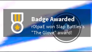 “The Glove” Badge Slap Battles [upl. by Yeslehc985]