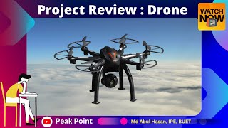 Goolsky L100 24 GHz Drone by CATia  CATia Project Review  3D model of drone  Peak Point [upl. by Ahsilif613]