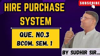 Hire purchase system [upl. by Eelyme]