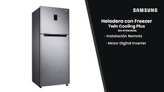 Heladera No Frost Inverter 362L Samsung RT35 RT35K5532SL Plata [upl. by Inaluahek]