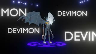 Devimon Myotismon evolution line [upl. by Sallyann]