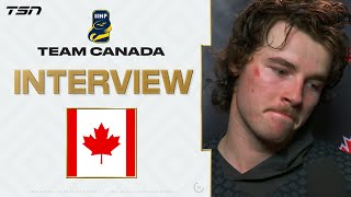 Team Canada breaks down their tough loss to Czechia [upl. by Sinnej469]