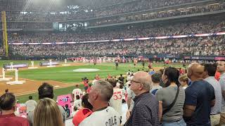 MLB home run derby National anthem Ingrid Andress 71524 full video [upl. by Dine]