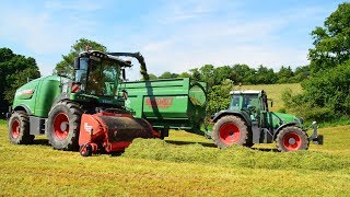 Silage 2017 Bartlett Contractors Ltd Silaging [upl. by Noryt]