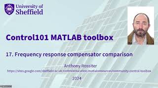 Control101 MATLAB toolbox 17 Frequency response compensator comparison [upl. by Halie]