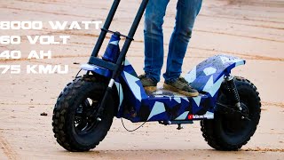 🔥DIY ELECTRIC OFFROAD SCOOTER🔥 [upl. by Aifoz666]