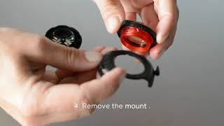 How to change the mount of the Orbiloc light [upl. by Venditti]