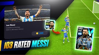 103 Rated MESSI Is Back 🔥 Review Gameplay  eFootball 2024 [upl. by Idak]