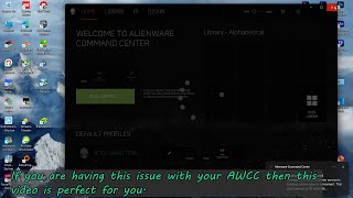 How to fix alienware command center loading gameshift G mode not working  dellg15 551555205525 [upl. by Lundquist]