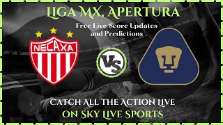 Football Showdown Necaxa vs Pumas  Liga MX Apertura Mexico  Free Live Stream Predictions live [upl. by Ellicec]